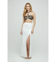 Mulvxbrf Brf02 Siyah Göğüs Harness Deri Kafes Detaylı Bralet - Brf224 (Mulvix)