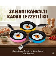 Tava Konseptli Duvar Saati