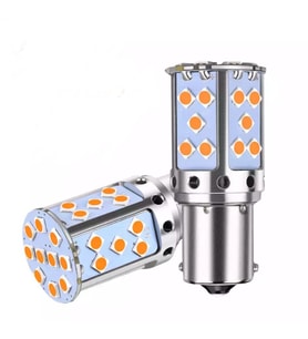 1156 Dekoratif led ampul tek duy canbuslı 24v turuncu / LAAM945-2