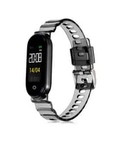 Xiaomi Mi Band 5 Uyumlu Kordon Şeffaf Renkli Transparan KRD-27 Kayış