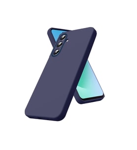 Samsung Galaxy S26 Nano içi Kadife Silikon - Lacivert