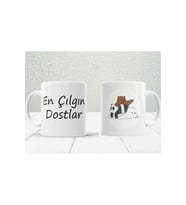 Kişiye Özel En Güzel Dostlar Temalı Kupa Bardak (Baskılı)