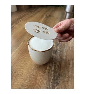 Barista Kahve Süsleme Şablonu Seti