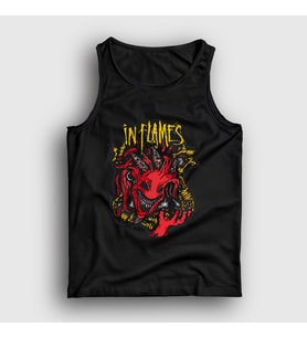 Presmono Unisex Siyah Devil V2 In Flames Atlet 398337tt