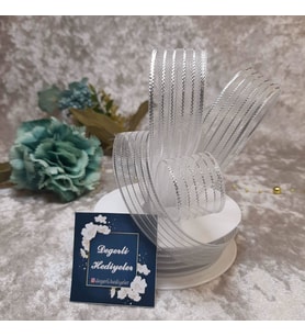 2.5 CM GRİ ŞERİT KURDALE 20 MT.