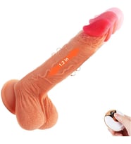 Dildo Series Harlan Swaying İleri Geri Hareketli Realistik Titreşimli Penis
