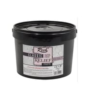 Rölyef Pasta, 2500 ml, Alçı Doku Çalışmalarına Uygun (Beyaz)