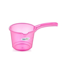 Babyjem Bebek Banyo Maşrapası Şeffaf Pembe
