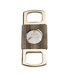 Cohiba Rose Gold Desenli Metal Puro Makası Kesici - TRP7132