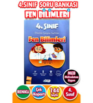 4.Sınıf Fen Bilimleri - Etkinlikli Çalışma ve Soru Bankası Kitabı