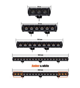 8D Siyah Mercekli Led Bar Serisi