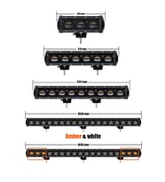 8D Siyah Mercekli Led Bar Serisi