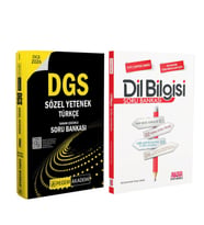 Pegem 2026 DGS Sözel Yetenek Türkçe ve AKM Dil Bilgisi Soru Bankası Seti 2 Kitap