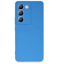 V30 Lite 4G Kılıf First Silikon - Mavi