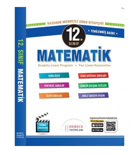 Derece Yayınları 12. Sınıf Matematik Set