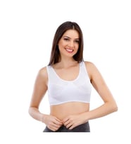 Liza Bayan Ribana Body Sütyen Yarım Atlet Sütyen 650 (Beyaz)