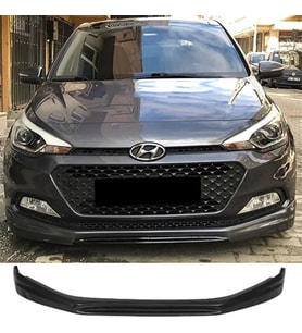 Hyundai i20 Sport Ön Ek Karlık Abs Plastik Mat Siyah 2014 2015 2016 2017 2018 karlık+bodykit+ek