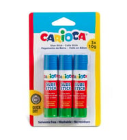 Carioca Stick Yapıştırıcı 10 gr 3'lü Blister 