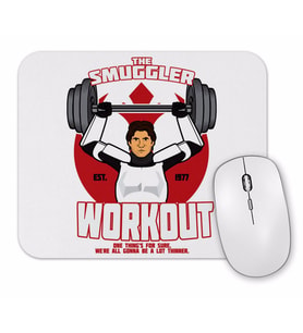 Star Wars The Smuggler Workout Mouse Pad