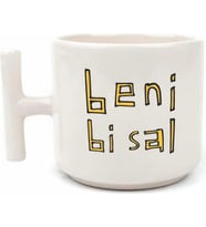 Tanem Beni Bi Sal Tasarımlı Baskılı T Kupa Bardak