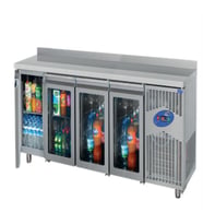 CSA Karacasan (304 Çelik) 632 Lt 235 cm Üç Kapılı Tezgah Tipi Et Balık Dolabı Dolabı
