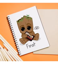 Groot Tasarımlı Kişiye Özel Defter