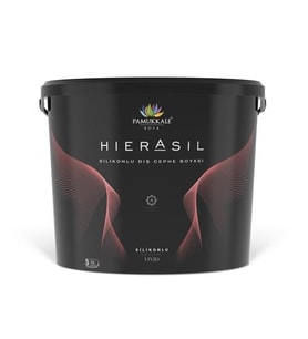 Pamukkale Hierasil Silikonlu Dış Cephe Boyası 2.5 Lt Orjinal Siyah