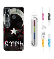 Tecno Spark 6 6 Go 8C 8 Pro 7 7 Pro Kılıf Kablo Koruma Spiral Silikon Göktürk 1394