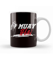 Fighter Muay Thai Martial Arts Sports MMA Thailand Boxing Kupa Bardak Porselen