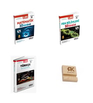 Miray LGS 8. Sınıf Matematik Fen Bilimleri ve Türkçe Denemeleri 3lü Set + Telefon Standı