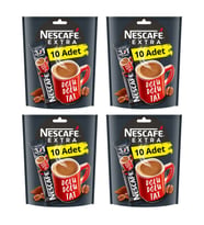 Nescafe 3u1 Arada Extra 10lu Ekonomik Paket 4 Adet