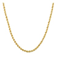 14 Ayar 45 cm İnce Halat Altın Zincir Kolye 1,15 gr