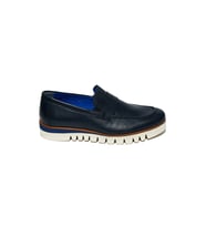 Bestello Bağcıksız Eva Taban Loafer 331-402 Erkek Ayakkabı (Lacivert)