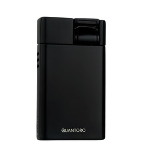 Quantoro Tek Torch Pürmüz Siyah Metal Puro Çakmağı