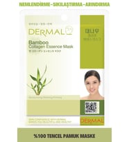 Dermal Nemlendirici, Sıkılaştırıcı ve Arındırıcı Bambu Özlü Kolajen Maske 23 gr