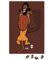 Cepte Kaplan Aslan Puzzle 240 Parça Yapboz