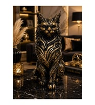 Tasarım 23cm Kedi Biblosu Ev Ofis Dekoratif Hediyelik