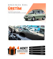 HYUNDAİ MATRİX (2001-2010) Uyumlu Torpido Koruma Örtüsü Oto Kılıfı - Siyah