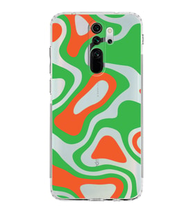 Xiaomi Redmi Note 8 Pro  Kamera Korumalı Kapak Renkli Desen Tasarımlı Şeffaf  Kılıf