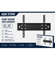 Sabit TV Askı Aparatı 32–50 İnç