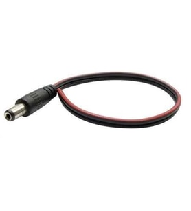 WellHise 2.1mm DC Power Jak Kablolu 30cm 10 ADET
