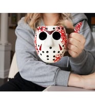 Friday the jason mask Kupa Bardak
