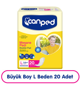 Canped Mesane Pedi L Beden Yoğun 20 Adet
