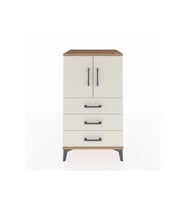 Hyperion Komodin 2 Raflı 3 Çekmeceli 2 Kapaklı 60x44x106 Çam-Aytaşı