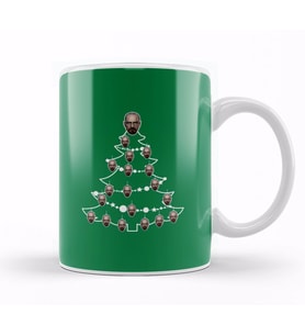Breaking Bad Heisenberg Christmas Tree Bauble Kupa Bardak Porselen