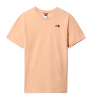 The North Face Kadın S/S SIMPLE DOME Tişört NF0A4T1A3R81 (Turuncu)