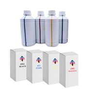 Safir Toner Epson Uyumlu L300 Cmyk1 Litre   Muadil Mürekkep Seti