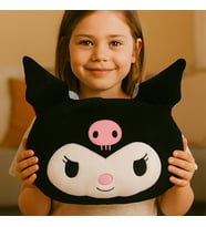 Kuromi Karakterli Peluş Yastık - 35 cm Sevimli ve Yumuşacık Hediyelik (Karışık)