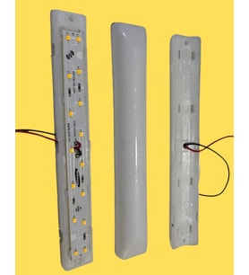 10 Adet 24 Volt 4 Watt Amber Renk Samsung Ledli Pergola Led IP20