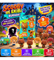 Cool Things Scooby Doo Buddies 3D Sürpriz Figür Paketi